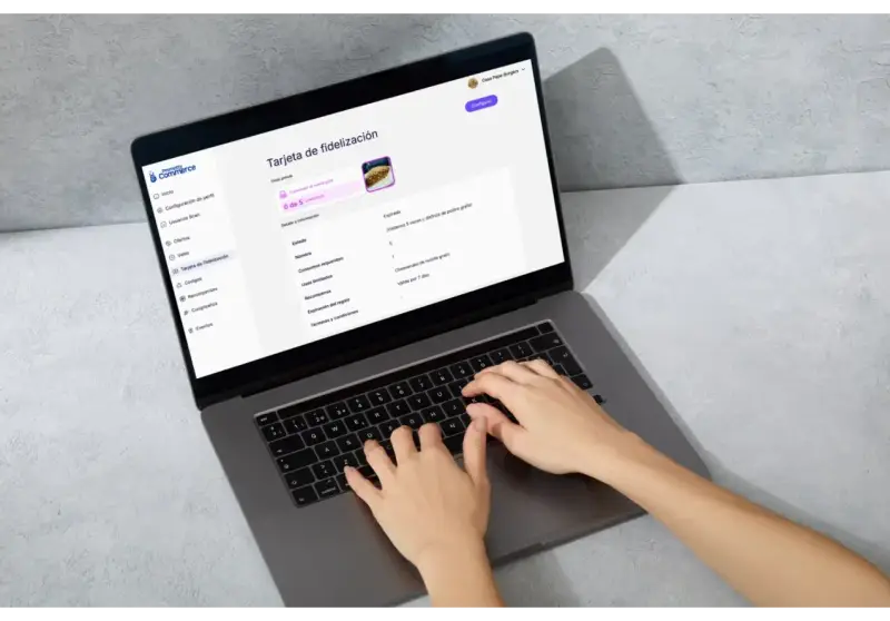 Example of sales increase with a loyalty card